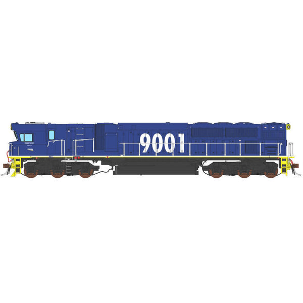 AUSCISION HO NSW 90 Class 9001 Freight Rail - Blue/Yellow/White As Delivered (Ernest Henry) DCC Sound Fitted