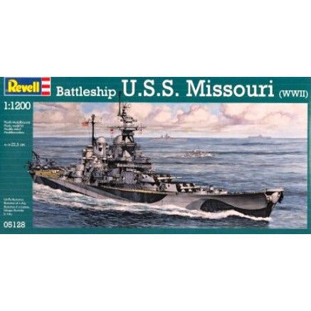 REVELL 1/1200 Battleship U.S.S. Missouri (WWII)