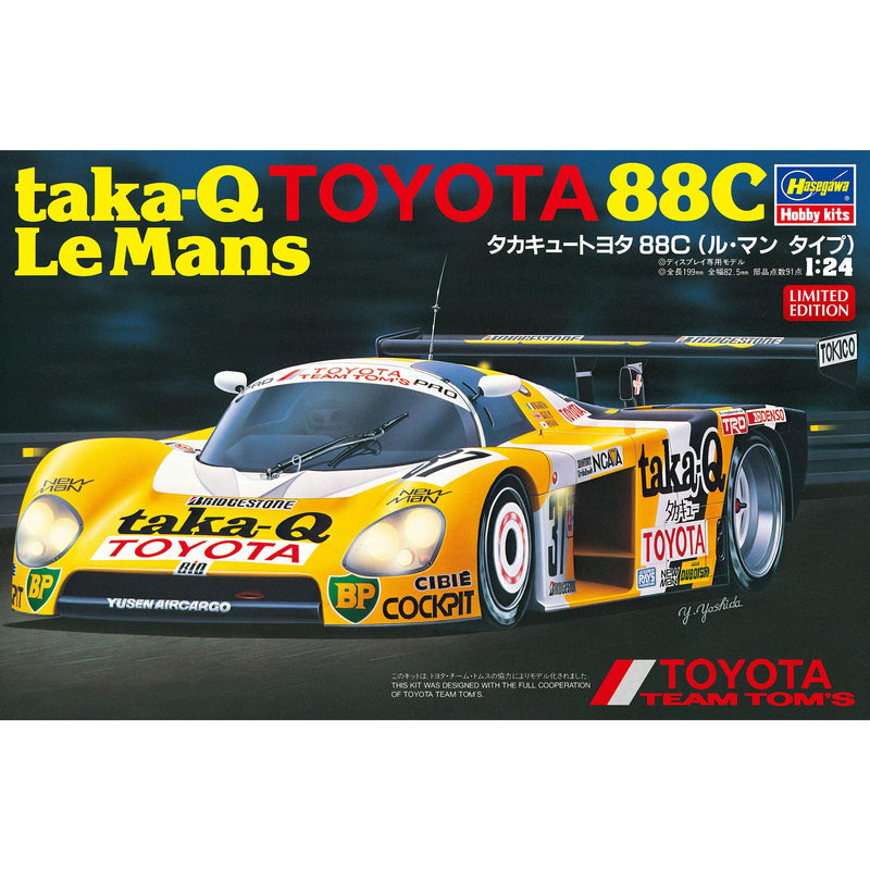 HASEGAWA 1/24 taka-Q Toyota 88C Le Mans