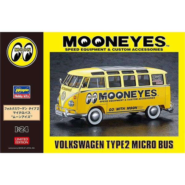 HASEGAWA 1/24 Volkswagen Type 2 Micro Bus 'Mooneyes'