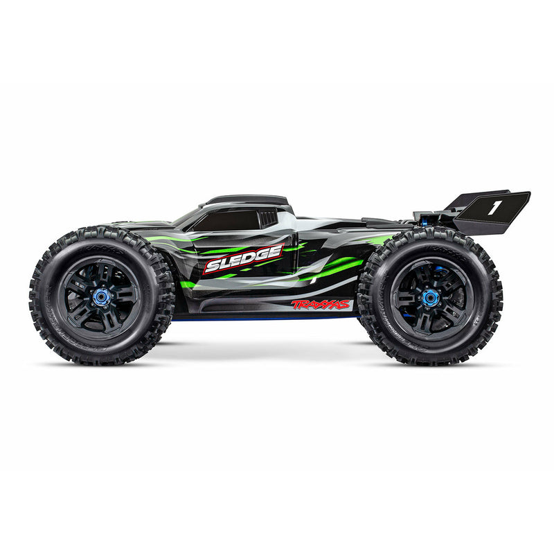 TRAXXAS Sledge 1/8 Scale 4WD Brushless Electric Monster Truck - Green