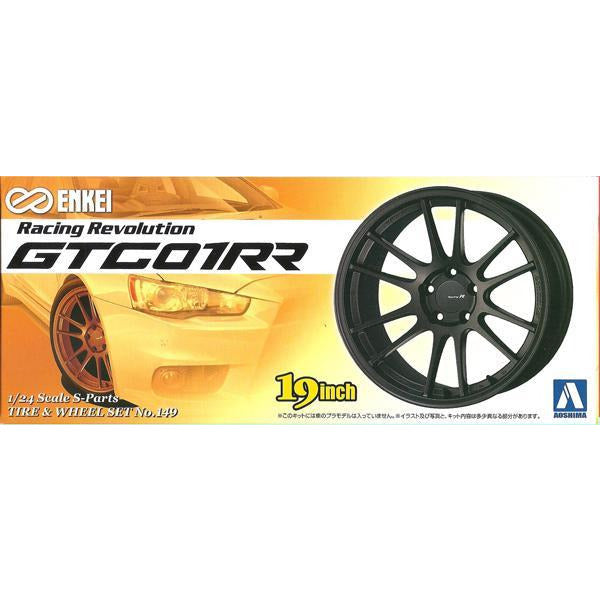 AOSHIMA 1/24 Enkei GTC01RR Wheels (A000904)