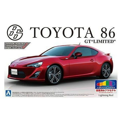 AOSHIMA 1/24 Toyota 86 GT Limited-Lightning Red