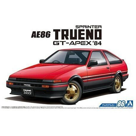 AOSHIMA 1/24 AE86 Trueno GT-Apex '84
