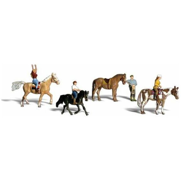 WOODLAND SCENICS N Horseback Riders