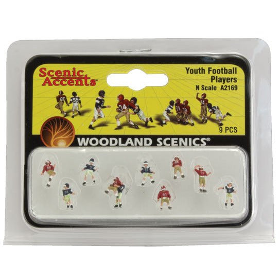 WOODLAND SCENICS N Youth Football Players