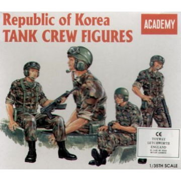 ACADEMY 1/35 G FIG ROK Tank Crew