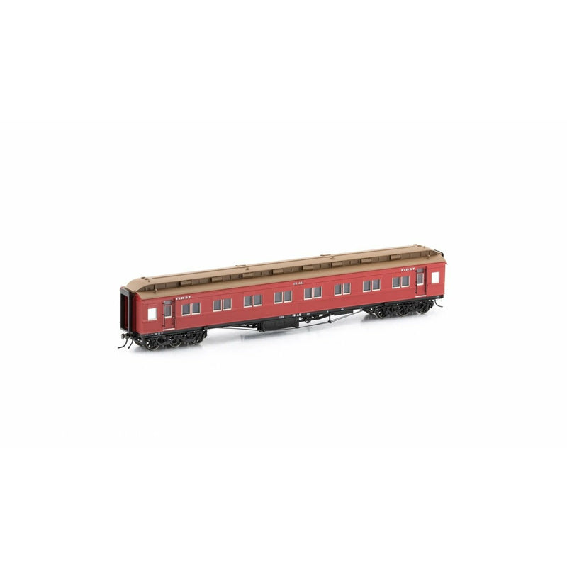 AUSCISION HO VR Carriage Red (1954-1963 Era) - 4 Car Set (10-AE, 4-ABE, 27-BE, 12-CE)