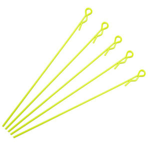 ARROWMAX Extra Long Body Clip 1/10 - Fluorescent Yellow (5)