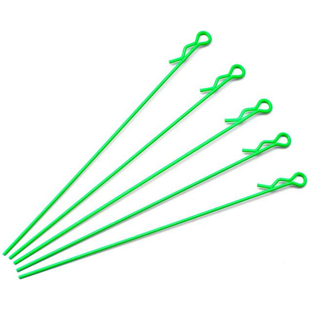 ARROWMAX Extra Long Body Clip 1/10 - Fluorescent Green (5)(