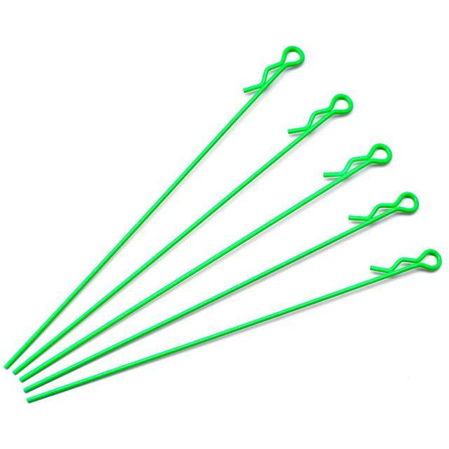ARROWMAX Extra Long Body Clip 1/10 - Fluorescent Green (5)(