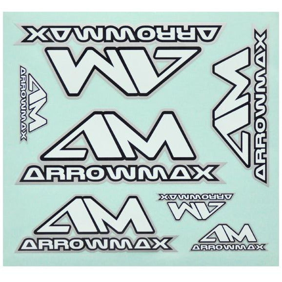 ARROWMAX AM Decal ( 20 X 22cm) Black / White / Silver