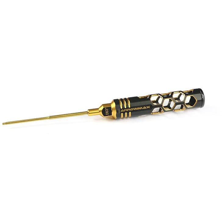 ARROWMAX Allen Wrench .063 (1/16") X 100mm Black Golden