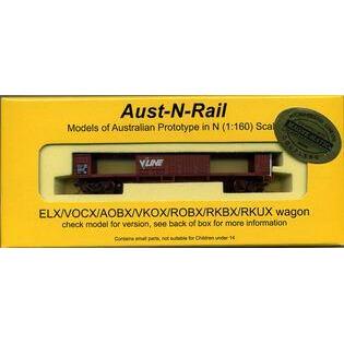 AUST-N-RAIL N VKOX (ELX no doors) VLINE lettering no 65,