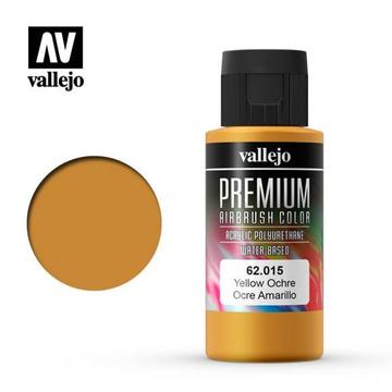 VALLEJO Premium Airbrush Color Yellow Ochre 60ml