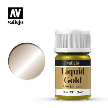 VALLEJO Model Colour Metallic Gold (Alcohol Base) 35ml
