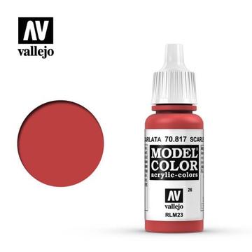 VALLEJO Model Colour Scarlet 17ml