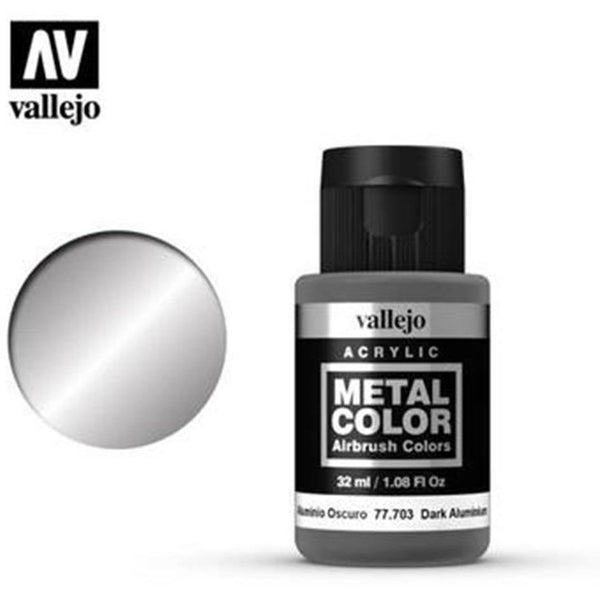 VALLEJO Metal Color Dark Aluminium 32ml
