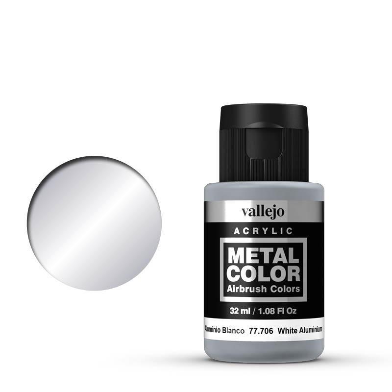 VALLEJO Metal Color White Aluminium 32ml