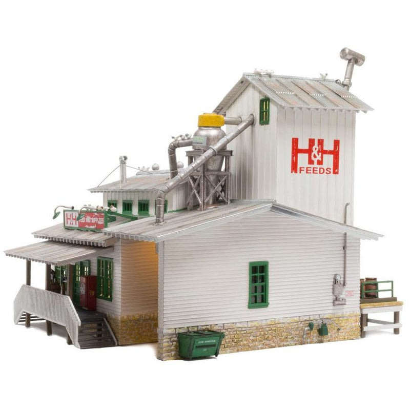 WOODLAND SCENICS HO H & H Feed Mill