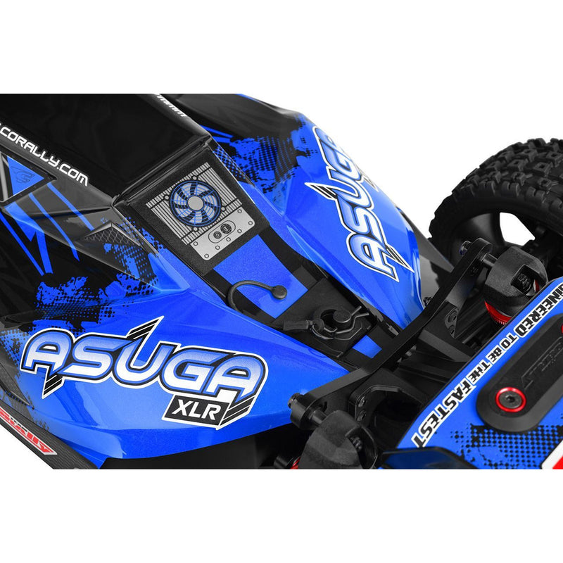 TEAM CORALLY Asuga XLR 6S - RTR - Blue Brushless Power 6S - No Battery - No Charger