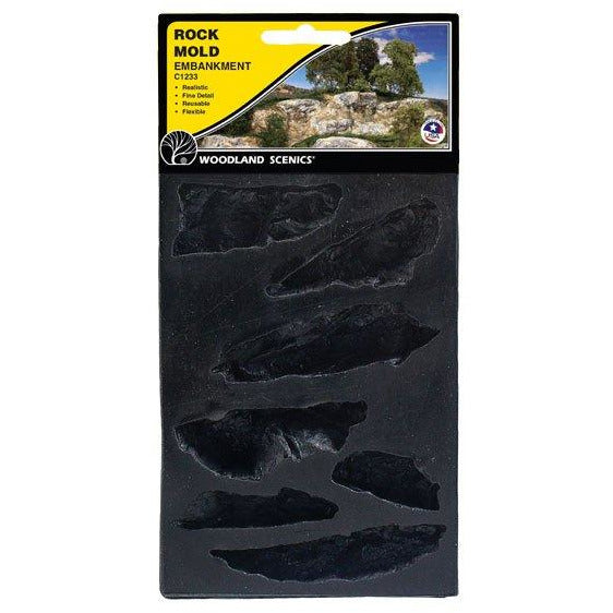 WOODLAND SCENICS Rock Mold - Embankments (5x7)