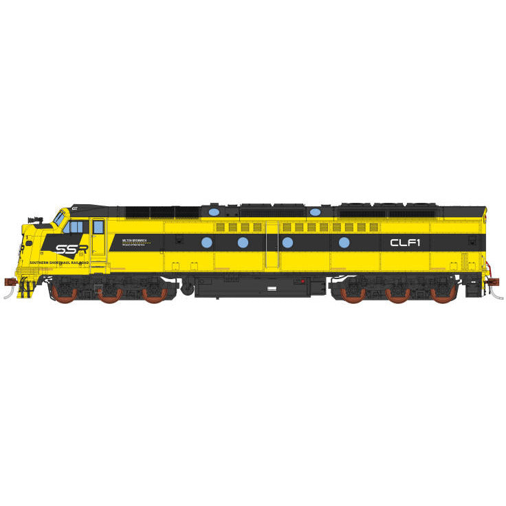 AUSCISION HO CLF1 Southern Shorthaul Railroad, 'Milton Bromwich' - Yellow/Black DCC Sound Fitted