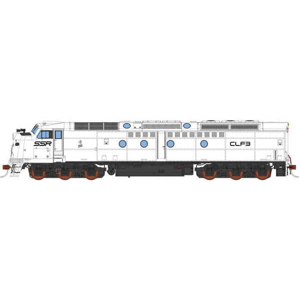 AUSCISION HO CLF3 Southern Shorthaul Railroad, 'Space Ghost' - White/Black DCC Sound Fitted