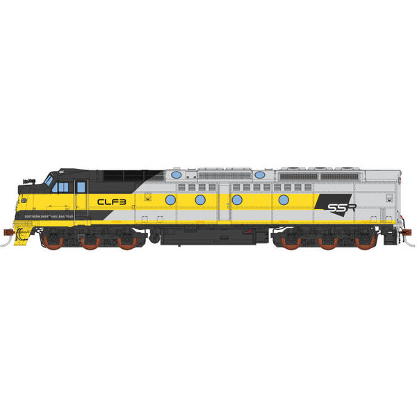 AUSCISION HO CLF3 Southern Shorthaul Railroad - Yellow/Black/Silver DCC Sound Fitted