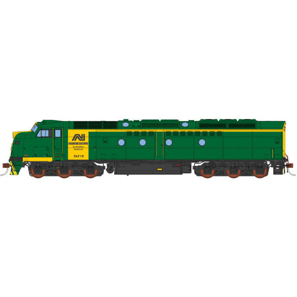 AUSCISION HO CLF1 Australian National, 'City of Whyalla' - Green/Yellow DCC Sound Fitted