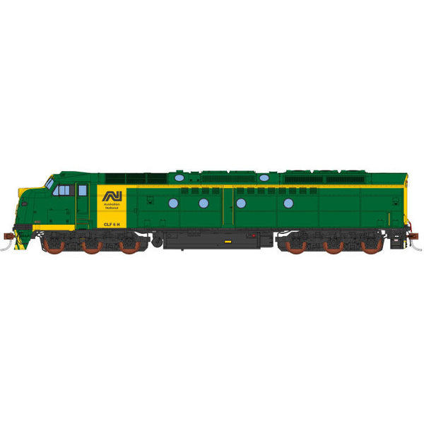 AUSCISION HO CLF6 Australian National - Green/Yellow DCC Sound Fitted