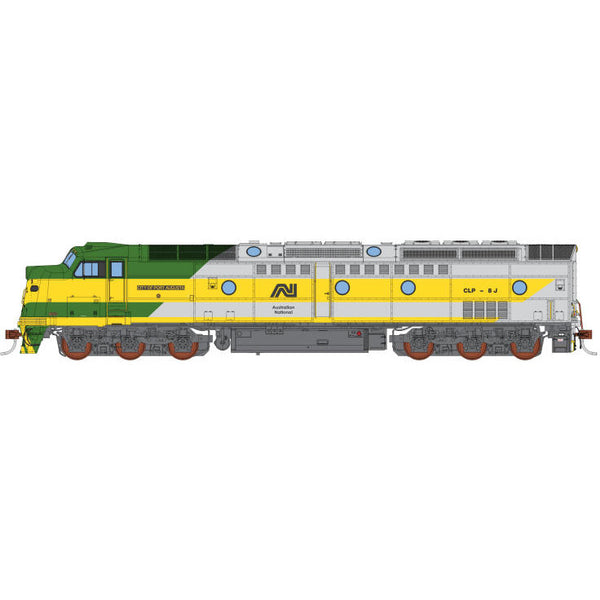 AUSCISION HO CLP8 Australian National, 'City of Port Augusta' - Green/Yellow/Silver DCC Sound Fitted