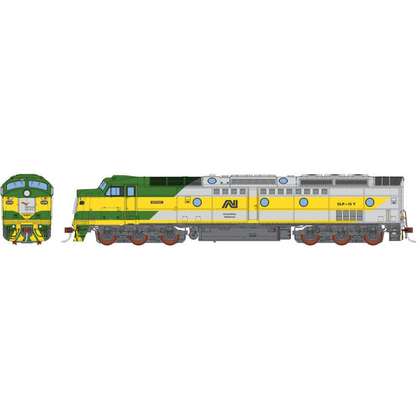 AUSCISION HO CLP10 Australian National, 'Mirning' with IP Headboard - Green/Yellow/Silver DCC Sound Fitted