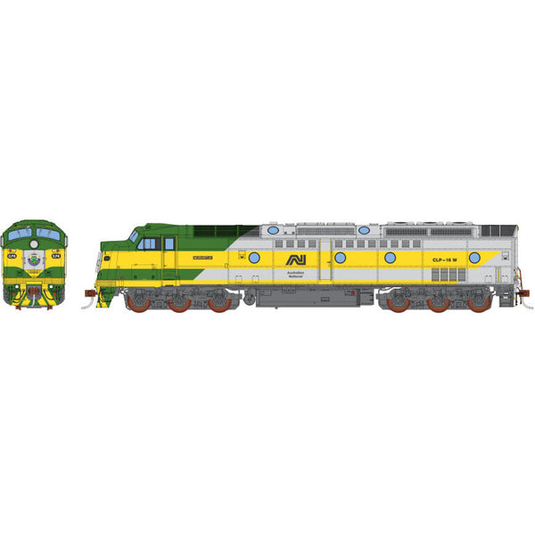 AUSCISION HO CLP16 Australian National, 'Murunitja' with 1995 IP Headboard - Green/Yellow/Silver DCC Sound Fitted