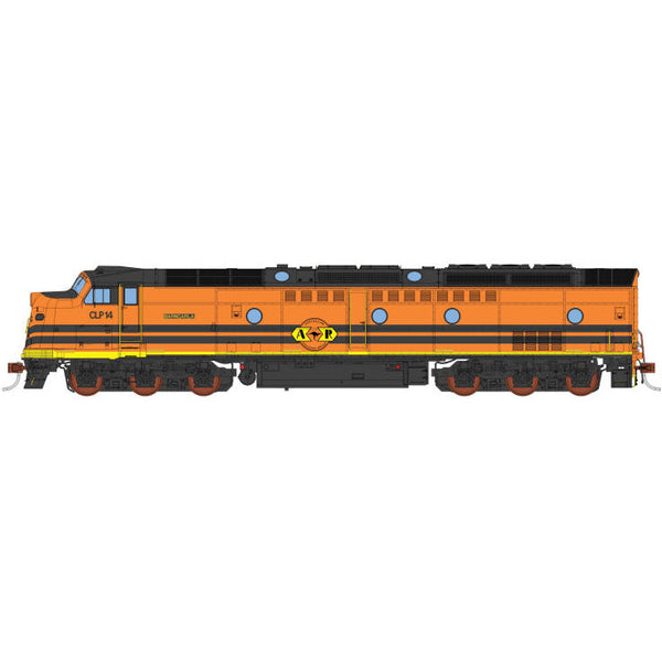 AUSCISION HO CLP14 Australian Railroad Group, 'Barngarla' - Dark Orange/Black