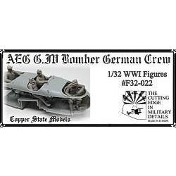 COPPER STATE MODELS 1/32 AEG G.IV Bomber German Crew
