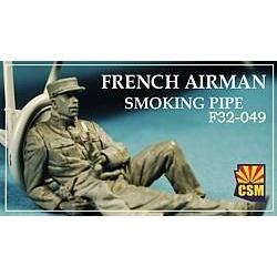 COPPER STATE MODELS 1/32 French Airman Smoking Pipe