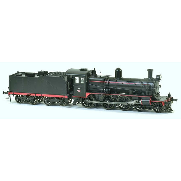SDS MODELS HO D3 639 Black with Red Lining Generator on Footplate, Plate Cow Catcher