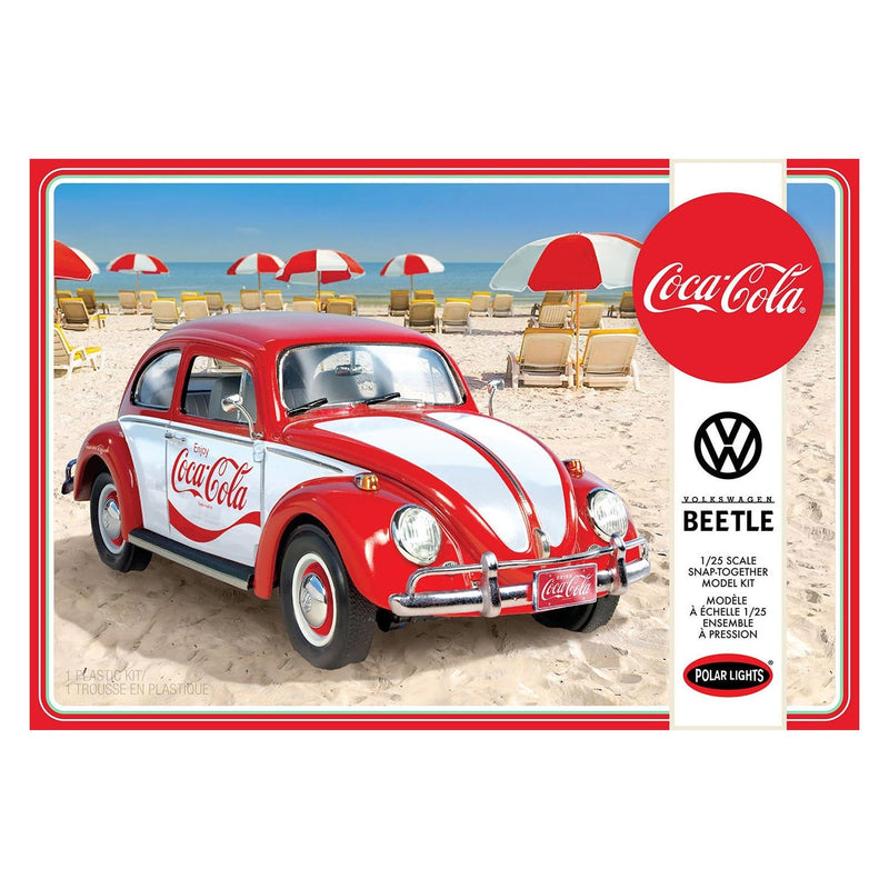 POLAR LIGHTS 1/25 VW Beetle Snap Cocal Cola 2T