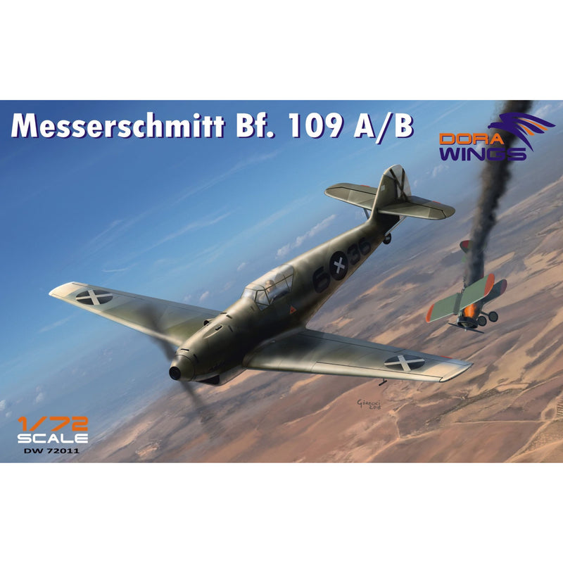 DORA WINGS 1/72 Messershmitt Bf.109 A/B  Legion Condor