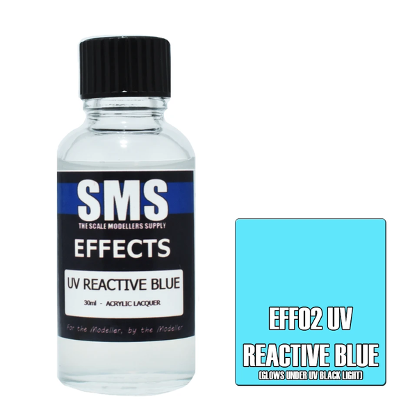 SMS Effects UV Reactive Blue 30ml