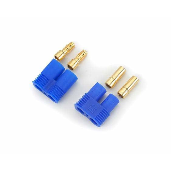 E-FLITE Easy Connector 3.5mm Male and Female (1 each)