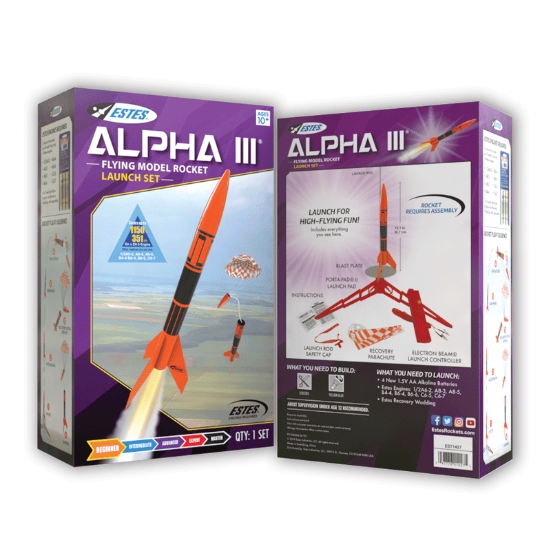 ESTES Alpha III Launch Set (Without Engine)