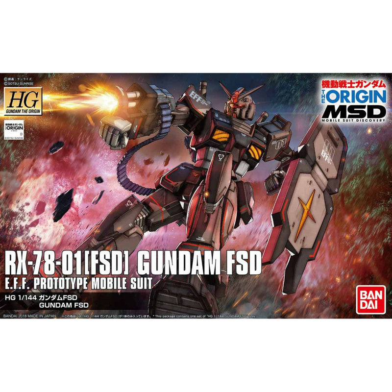 BANDAI 1/144 HG Gundam FSD