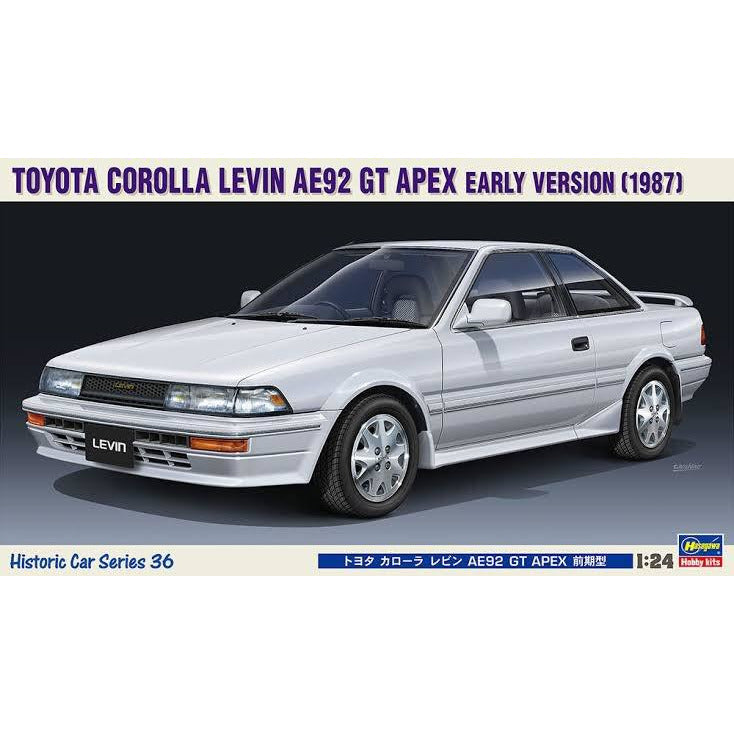 HASEGAWA 1/24 Toyota Corolla Levin AE92 GT Apex Early Versi