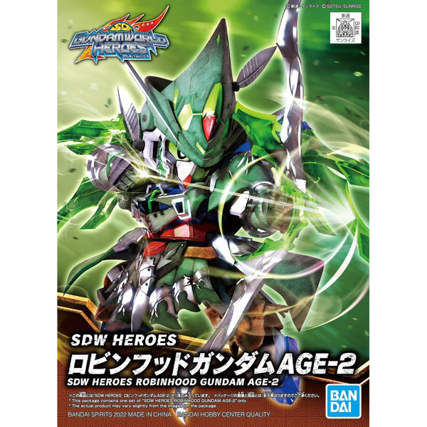 BANDAI SDW Heroes Robinhood Gundam Age-2