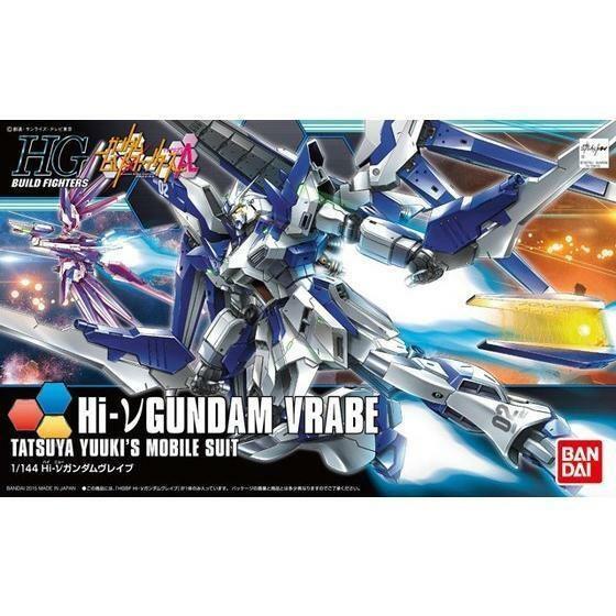 BANDAI 1/144 HGBF Hi-Nu Gundam vRabe