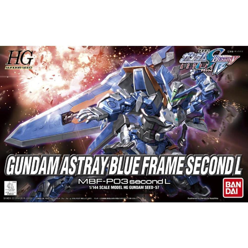 BANDAI 1/144 HG Gundam Astray Blue Frame Second L