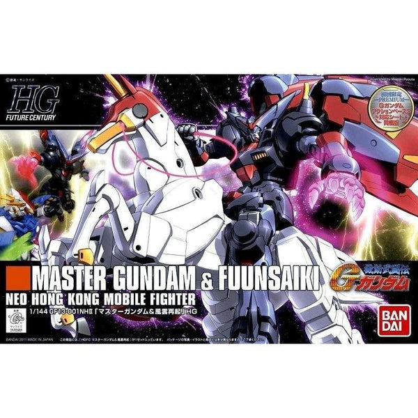 BANDAI 1/144 HGFC Master Gundam & Fuunsaiki