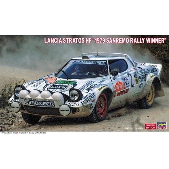 HASEGAWA 1/24 Lancia Stratos HF "1979 Sanremo Rally Winner"